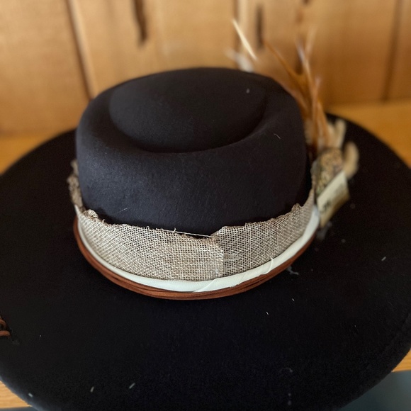 Cusotm Made Wide Brim Rancher Hat - Picture 4 of 6